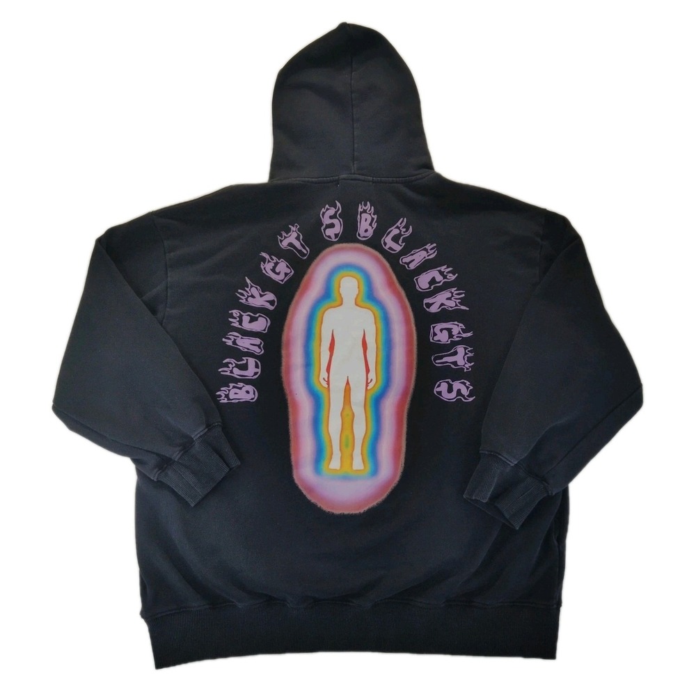 Vintage Aelfric Eden Unisex Hoodie  Black XL Aura Energy Field